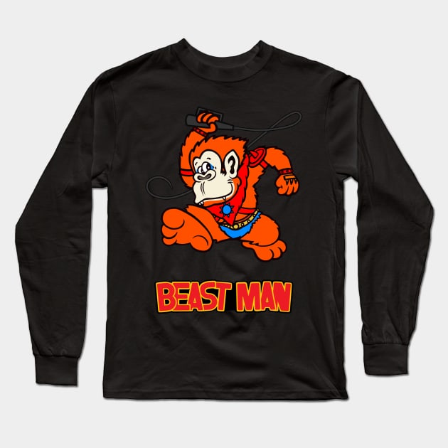 Beasty Kong Long Sleeve T-Shirt by Chaosblue